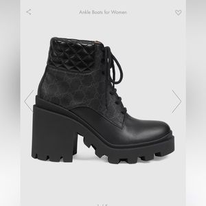 Gucci Womens Ankle Boot